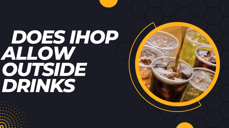 Can You Bring Your Own Drinks to IHOP? Let’s Find Out
